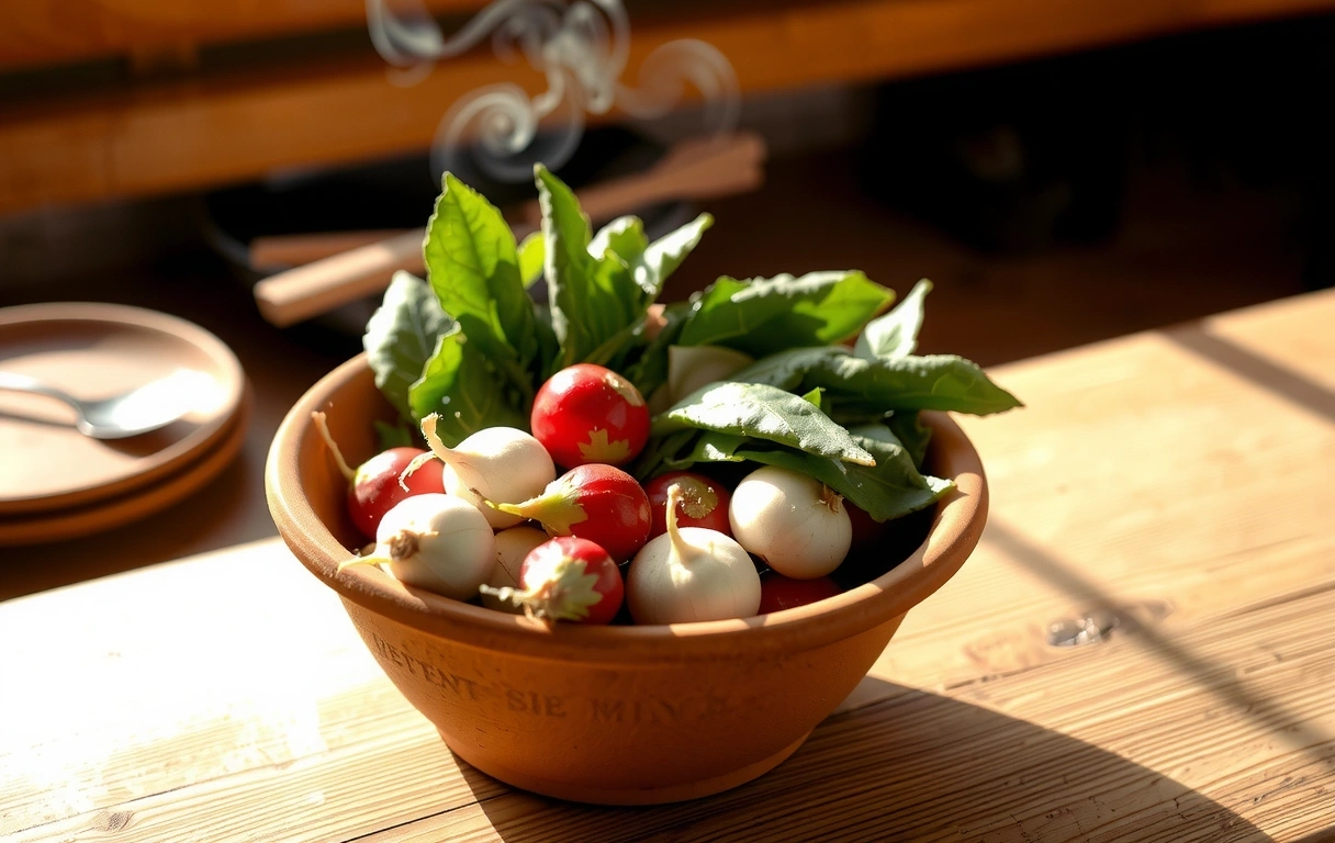 Sezonsko povrće u glinenoj posudi